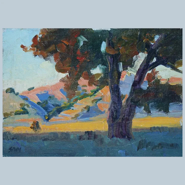 California Landscape by Plein Air Artist Saim Caglayan
