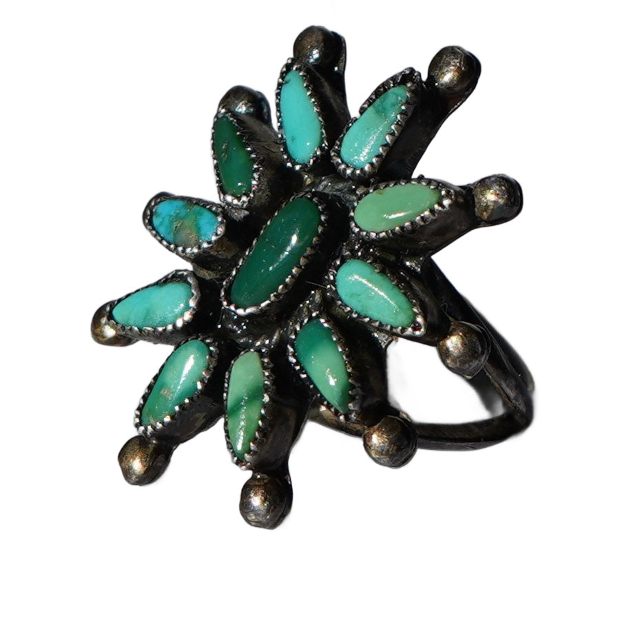 Vintage Navajo Turquoise Ring