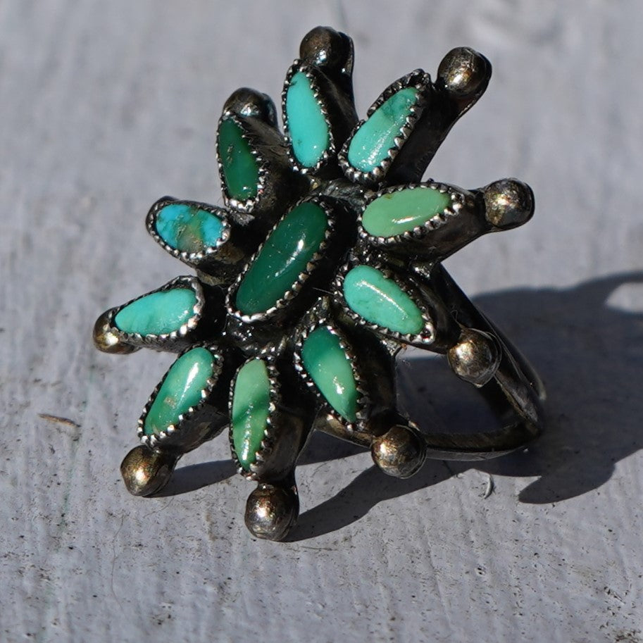 Vintage Navajo Turquoise Ring
