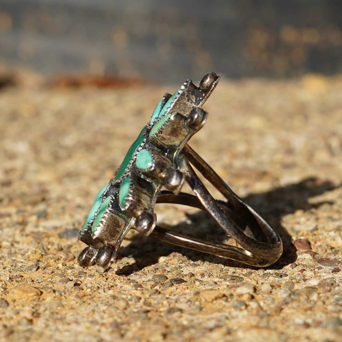 Vintage Navajo Turquoise Ring