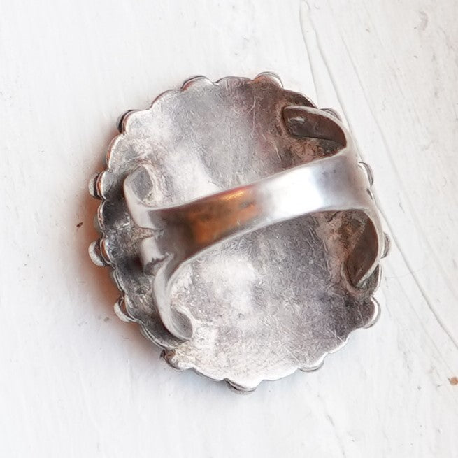 Navajo Split Shank Cluster Ring