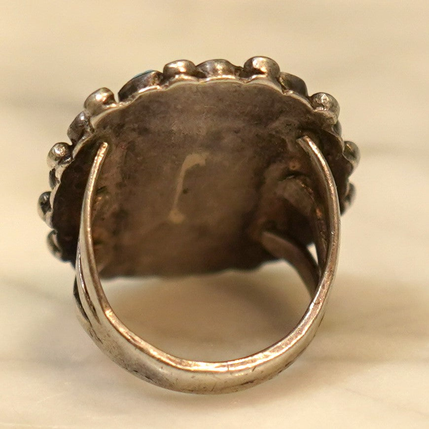 Navajo Split Shank Cluster Ring