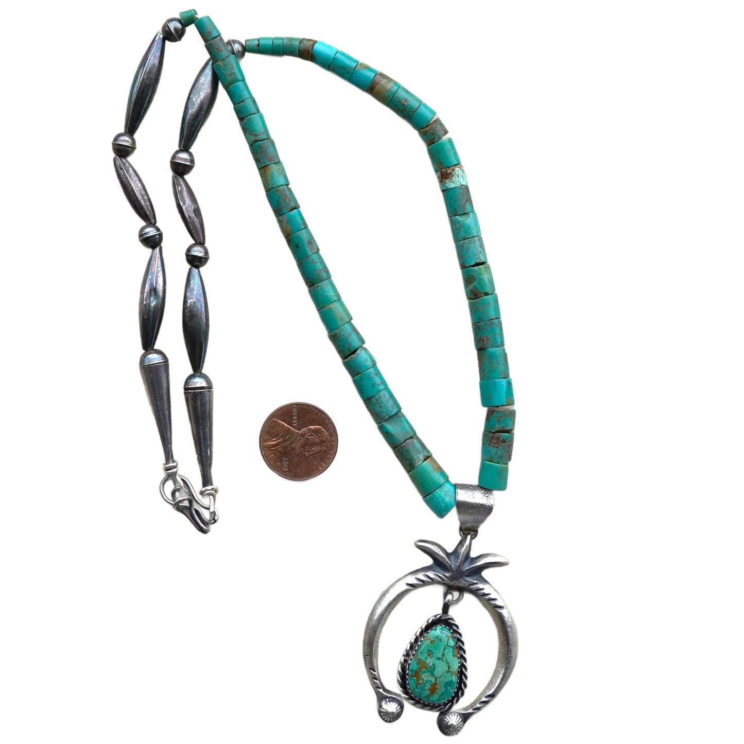 Naja Turquoise Pendant Necklace