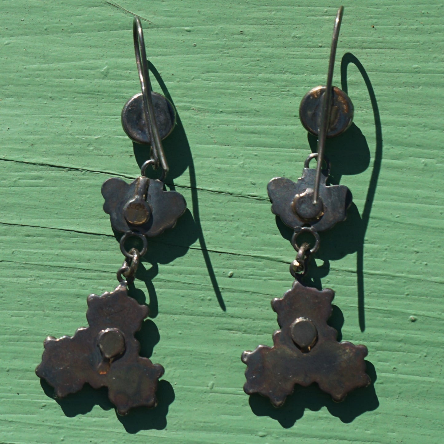 Vintage Zuni Turquoise Earrings