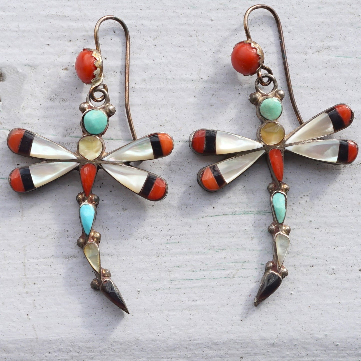 Vintage Dragonfly Earrings