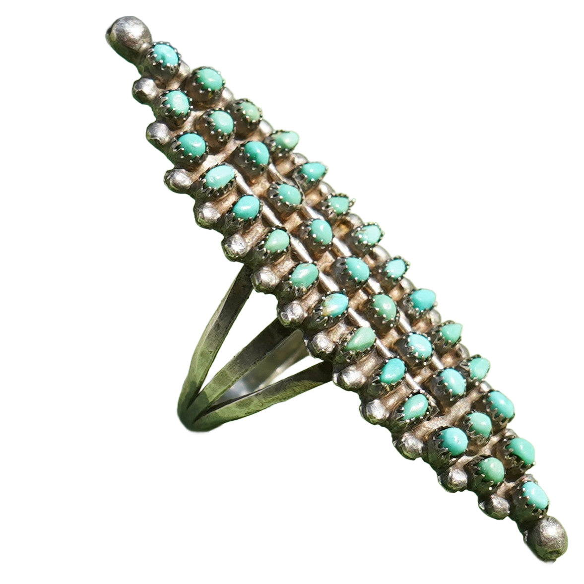 Vintage Zuni Turquoise Ring
