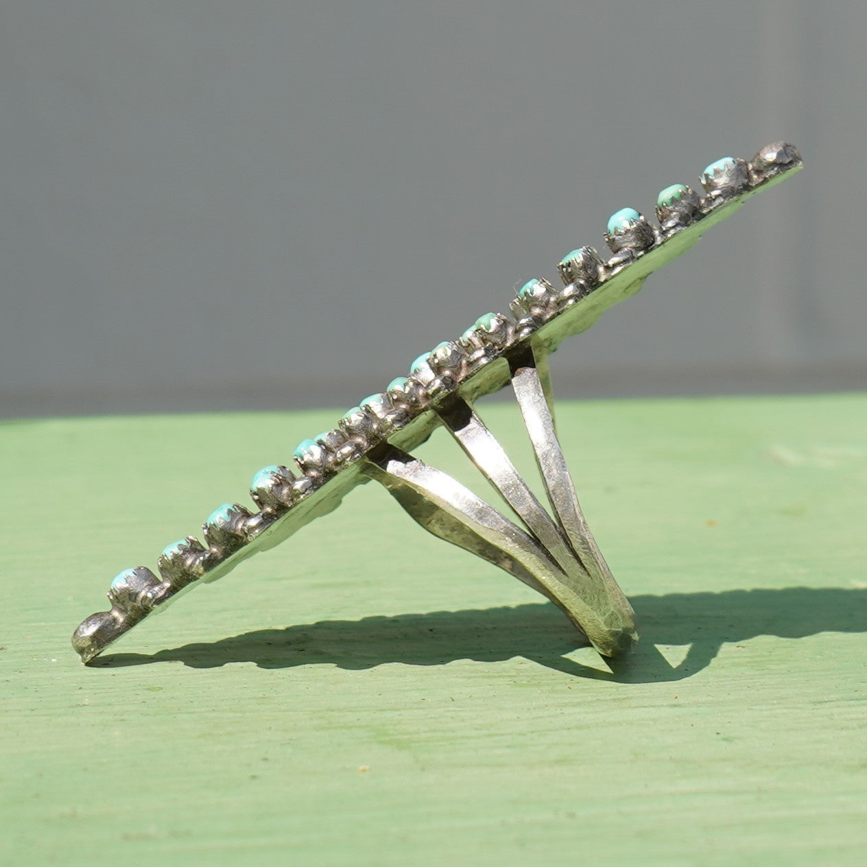 Vintage Zuni Turquoise Ring
