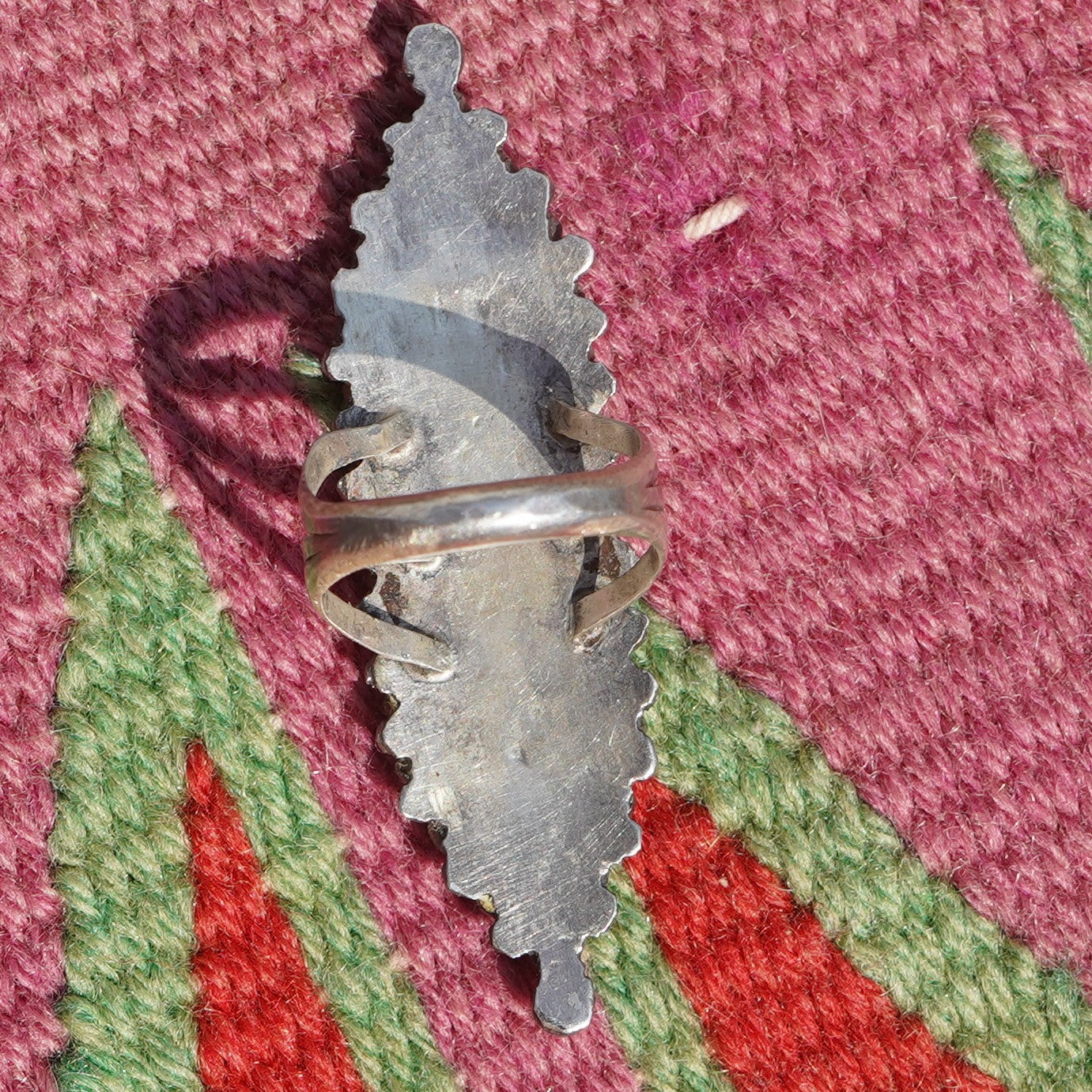 Vintage Zuni Turquoise Ring
