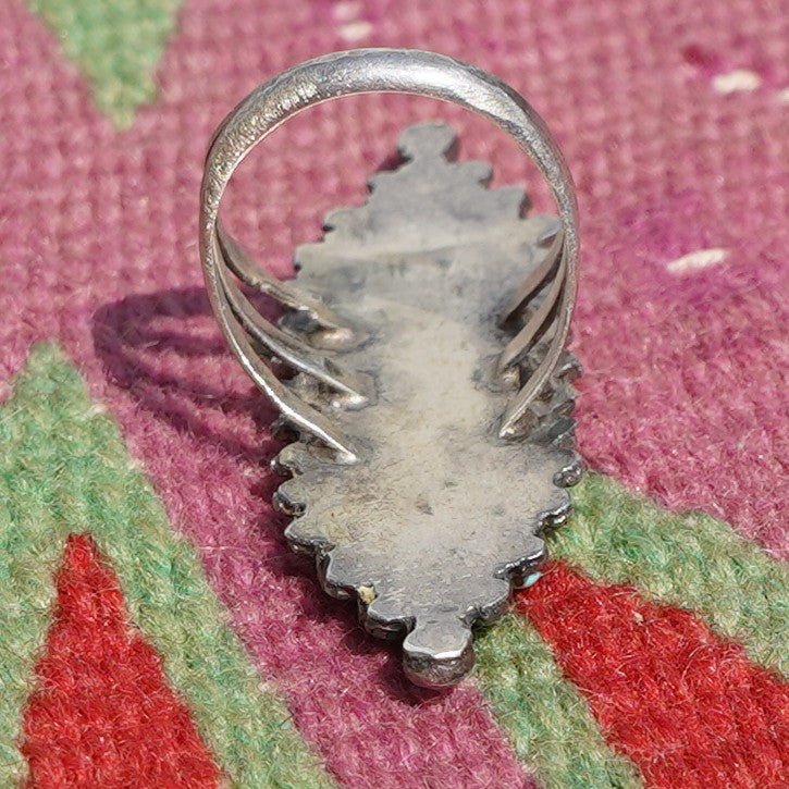 Vintage Zuni Turquoise Ring