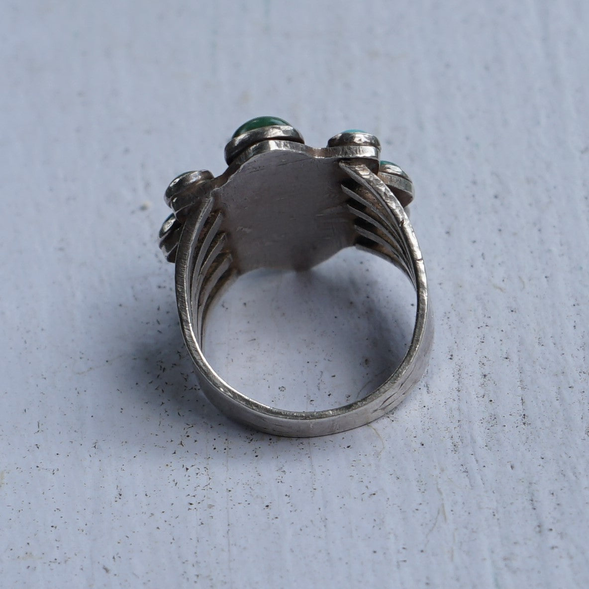 Vintage Cerrillos Turquoise Ring