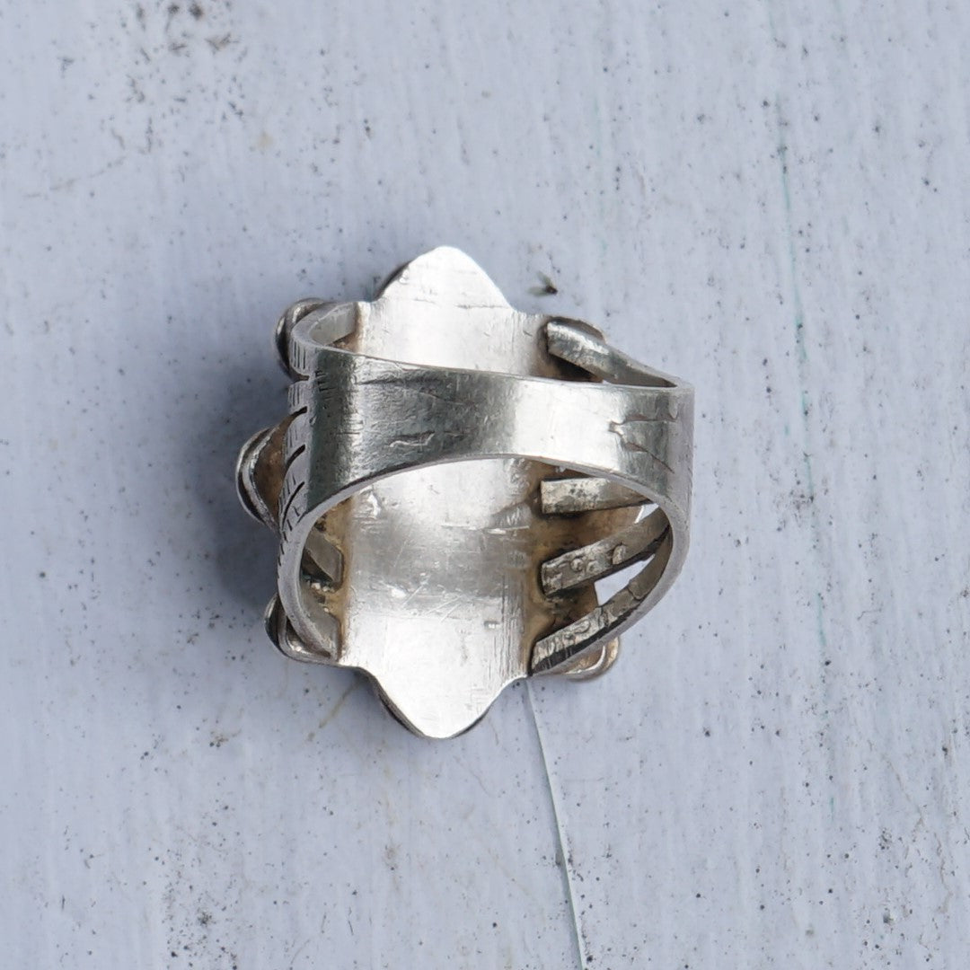 Vintage Cerrillos Turquoise Ring