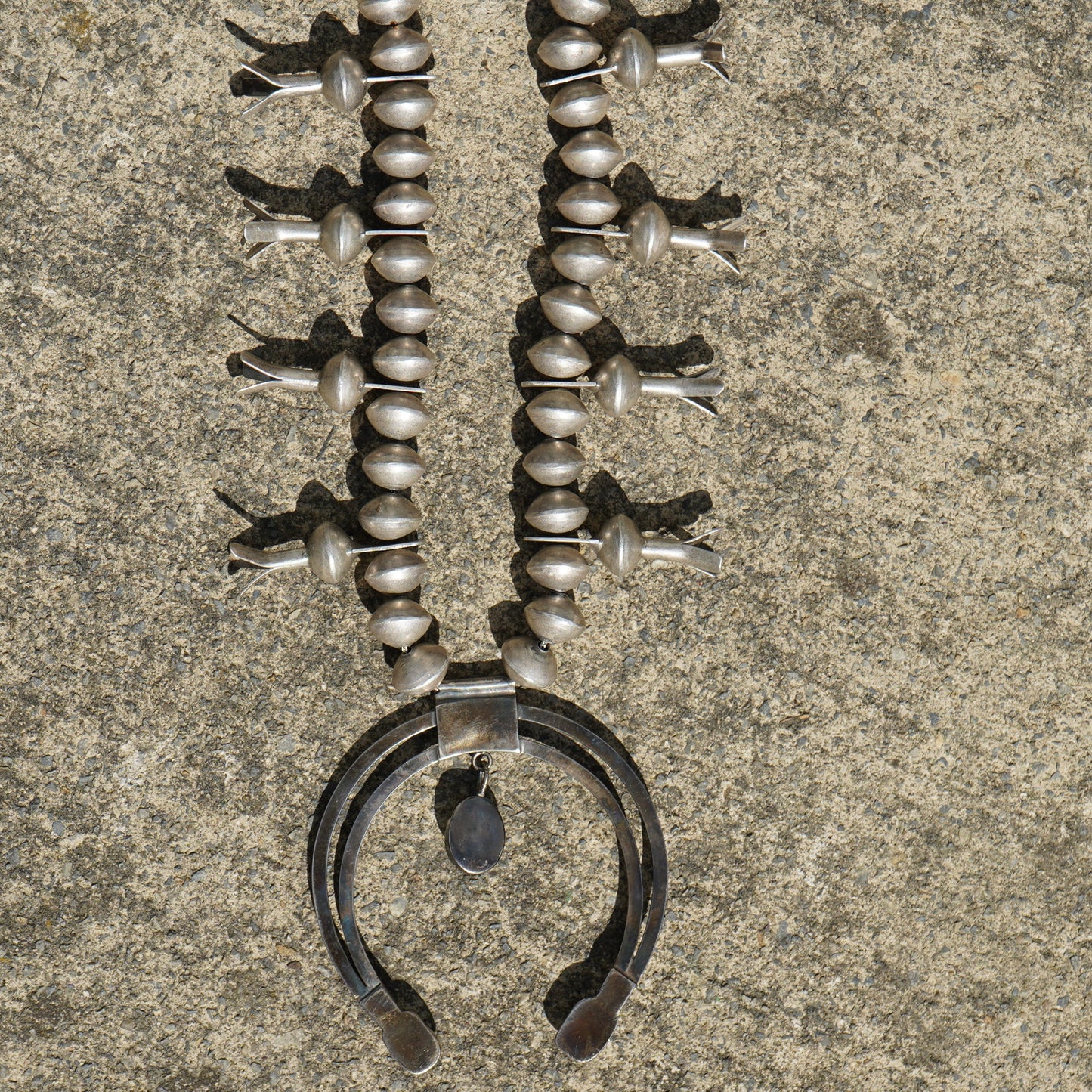 Vintage Squash Blossom Necklace