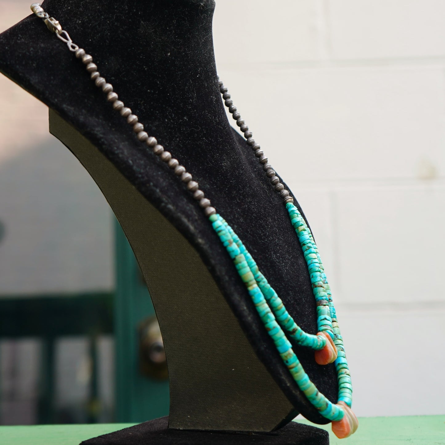 Vintage Turquoise Jacla Necklace