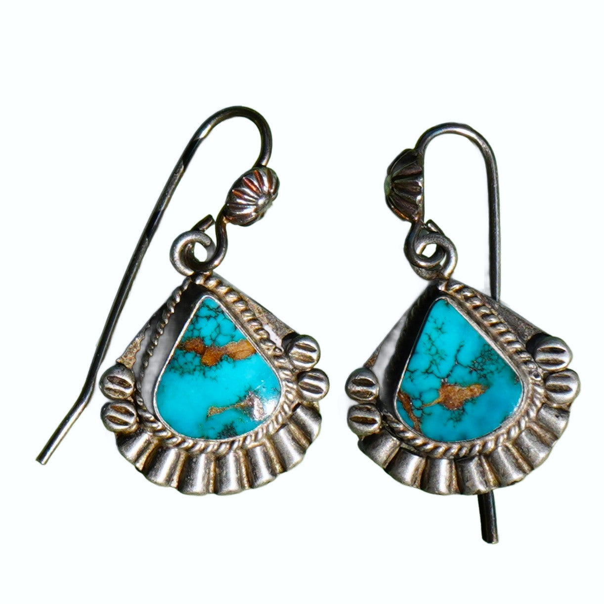 Vintage Southwest Style Turquoise Earrings