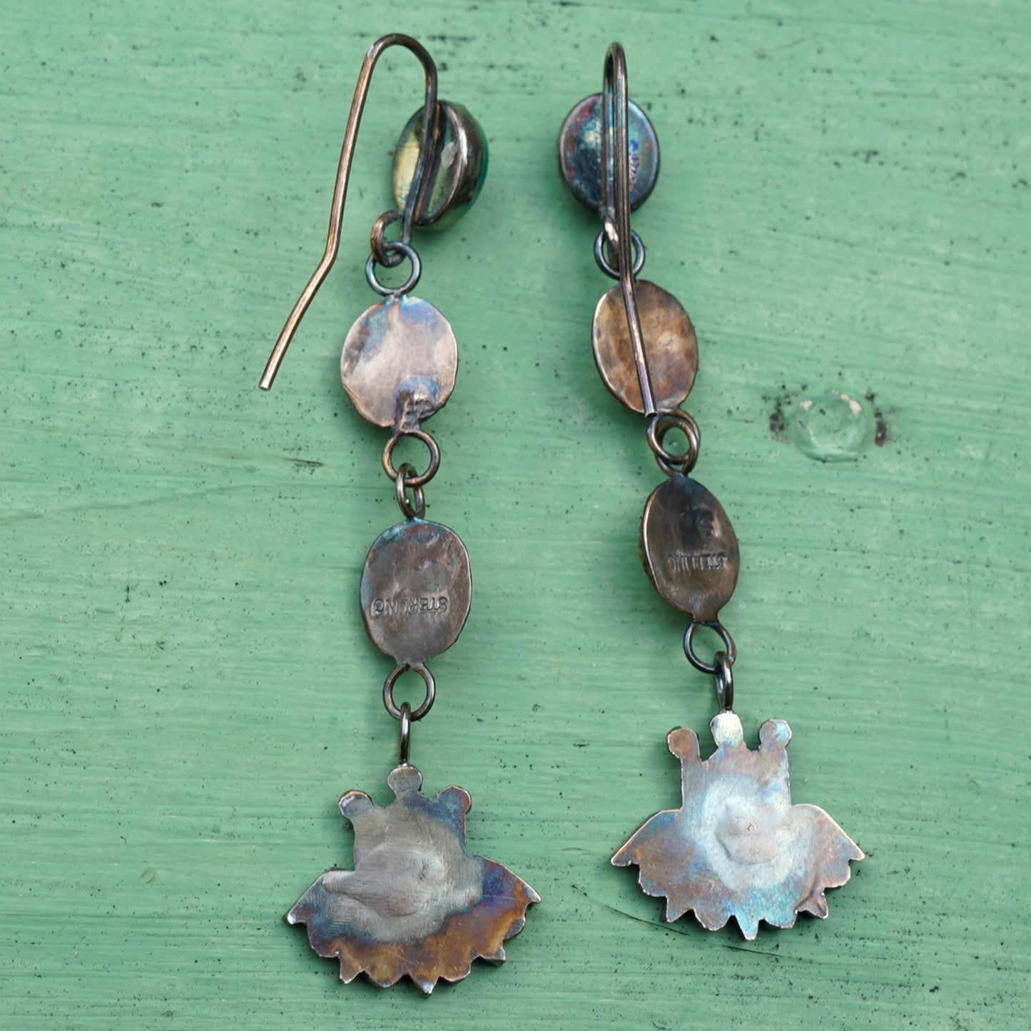 Southwest Vintage Turquoise Dangle Earrings