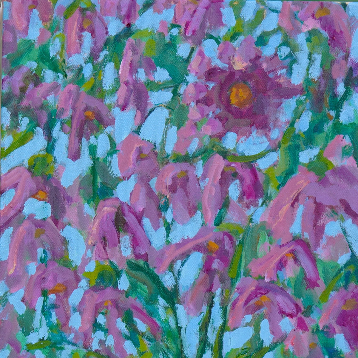 Dahlia Painting by Rachel Uchizono