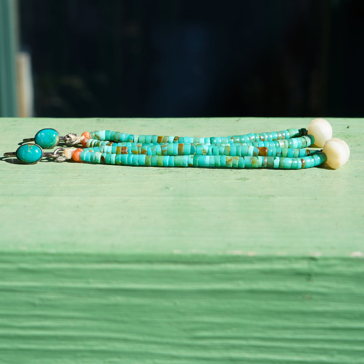 Vintage Turquoise Jacla Earrings