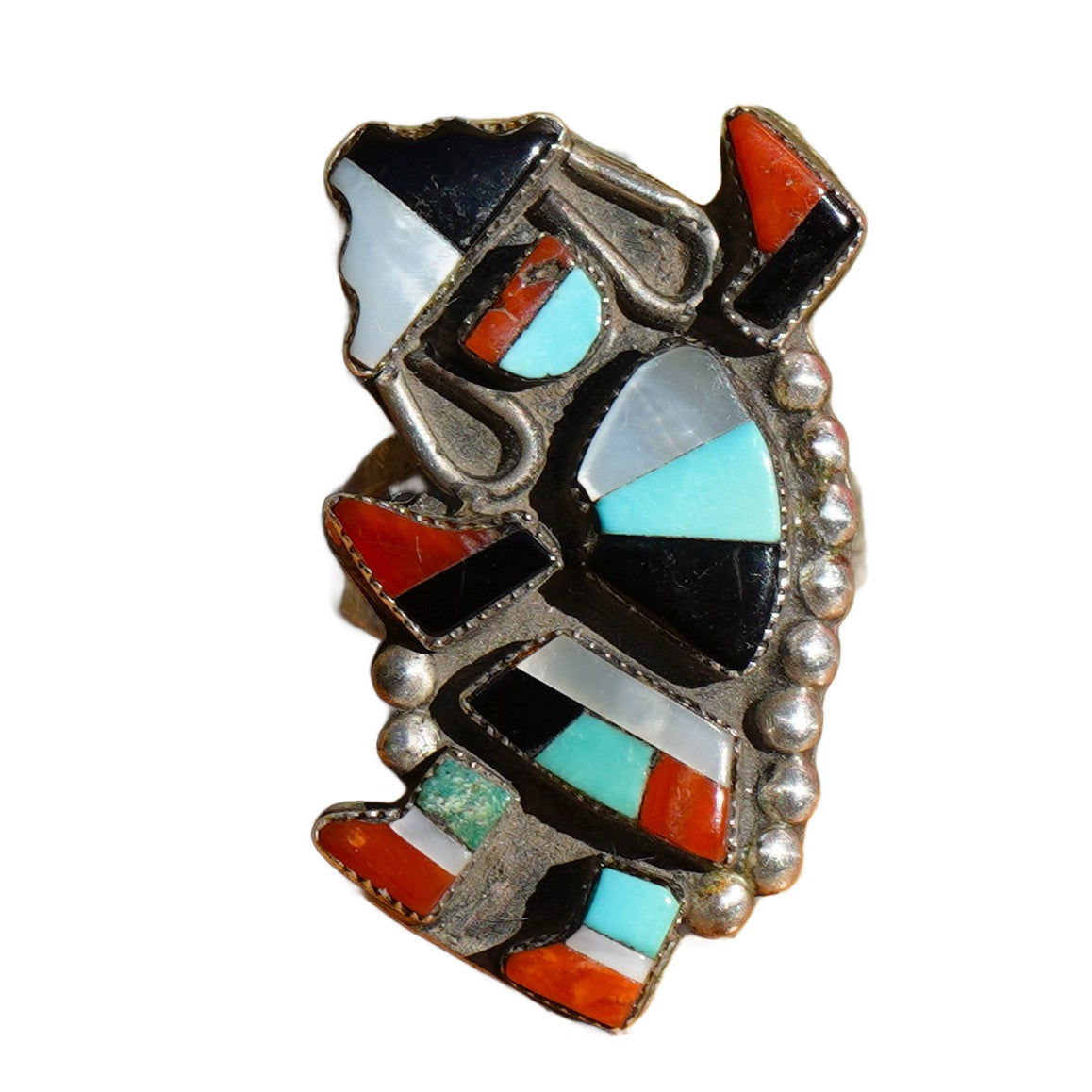 Vintage Rainbow Man Ring