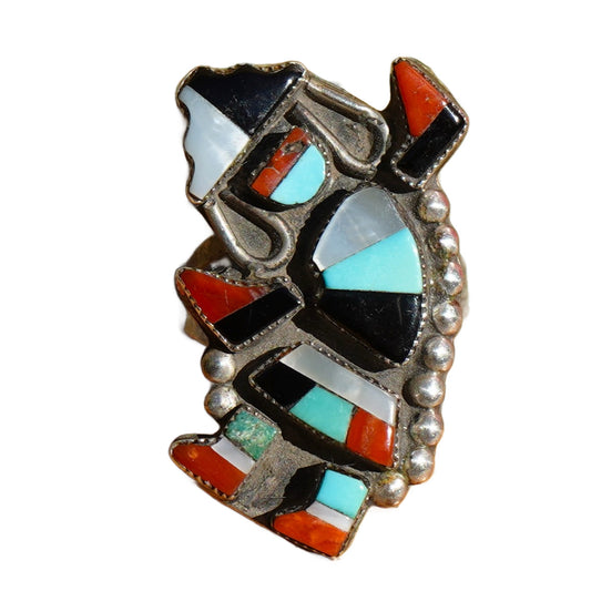 Vintage Rainbow Man Ring