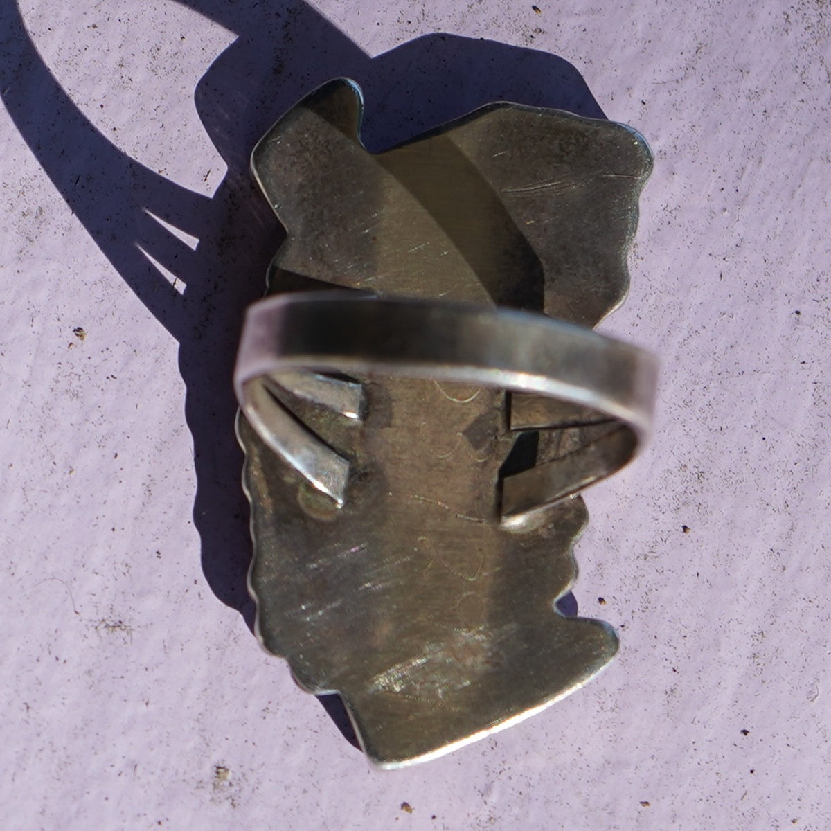 Vintage Rainbow Man Ring