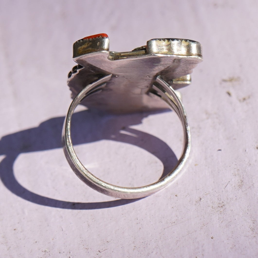 Vintage Rainbow Man Ring
