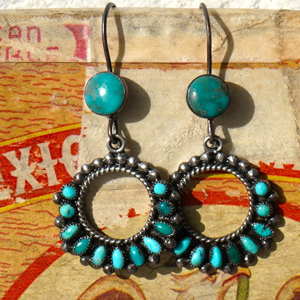 Vintage Turquoise Earrings