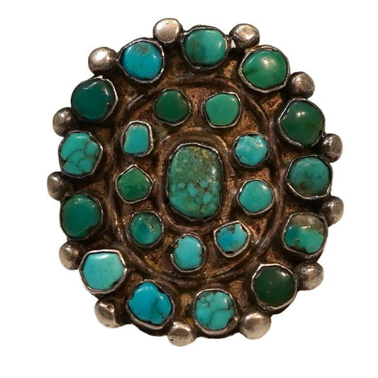 Navajo Split Shank Cluster Ring