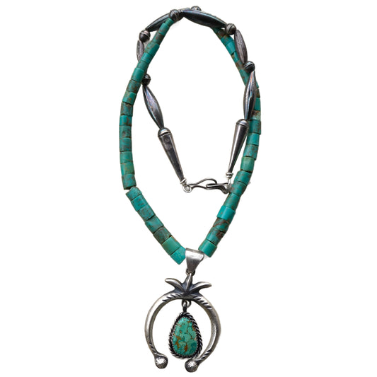 Naja Turquoise Pendant Necklace