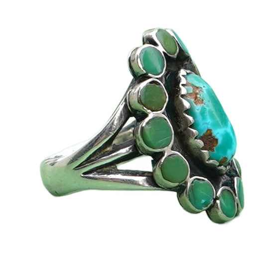 Vintage Zuni Turquoise Ring