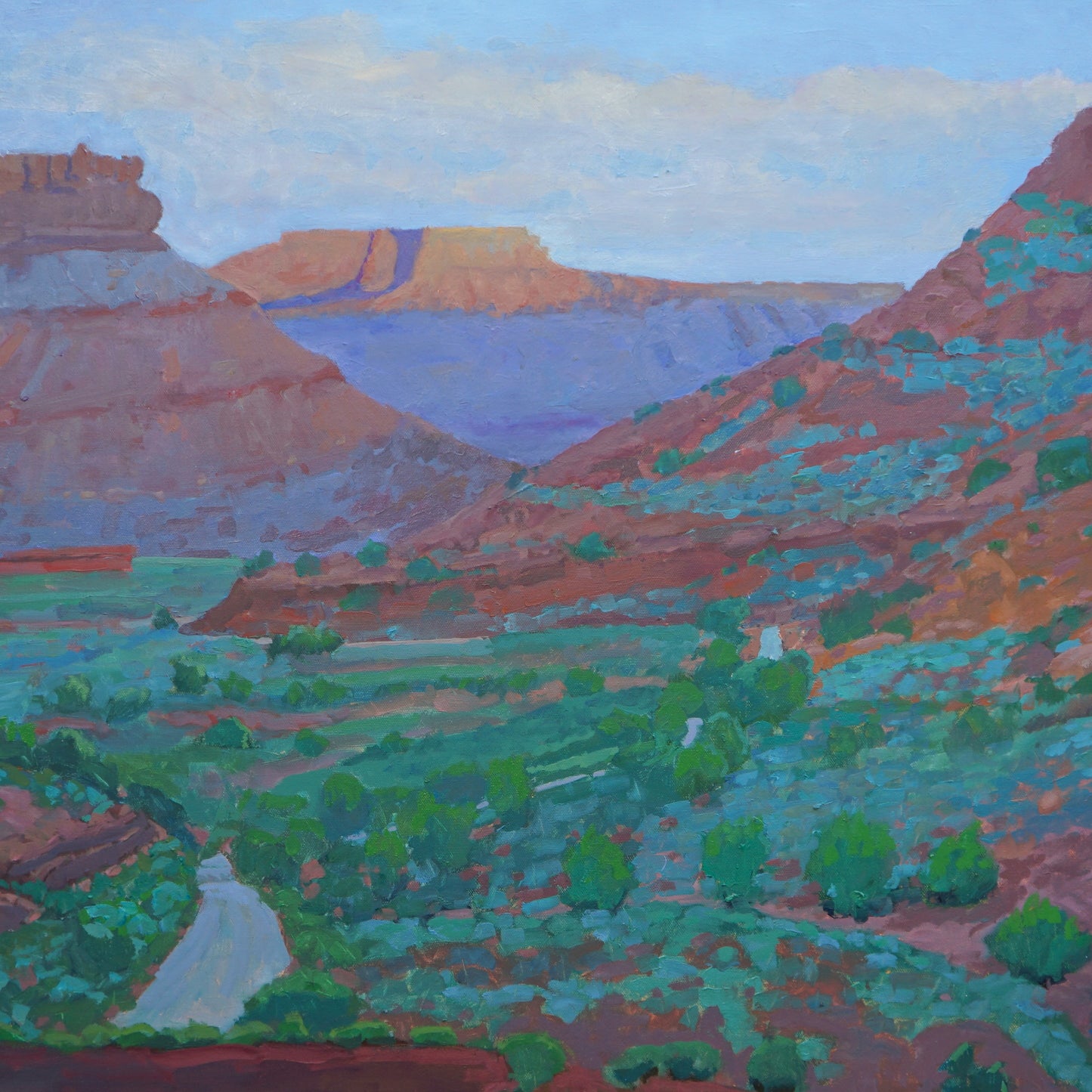 Southwest Painting By Artist Rachel Uchizono