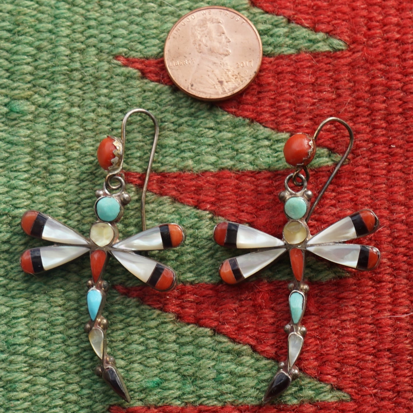 Vintage Dragonfly Earrings