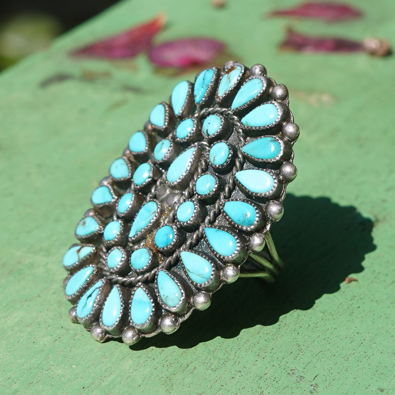 Large Vintage Zuni Ring
