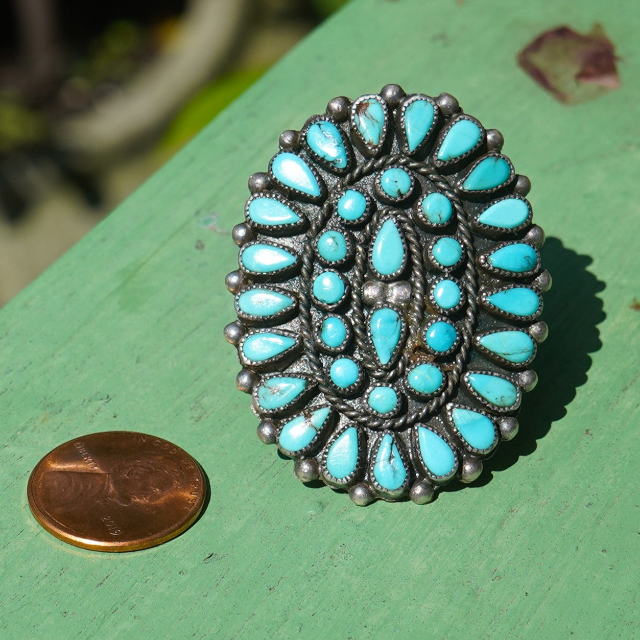 Large Vintage Zuni Ring