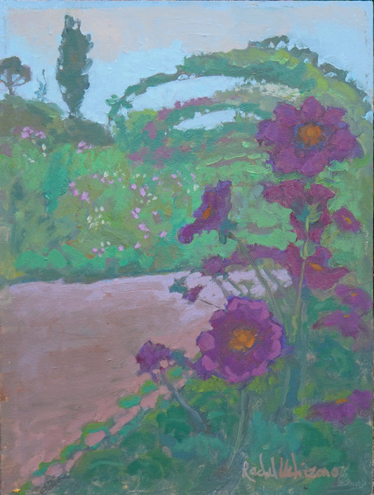 Giverny Landscape Painting By Rachel Uchizono