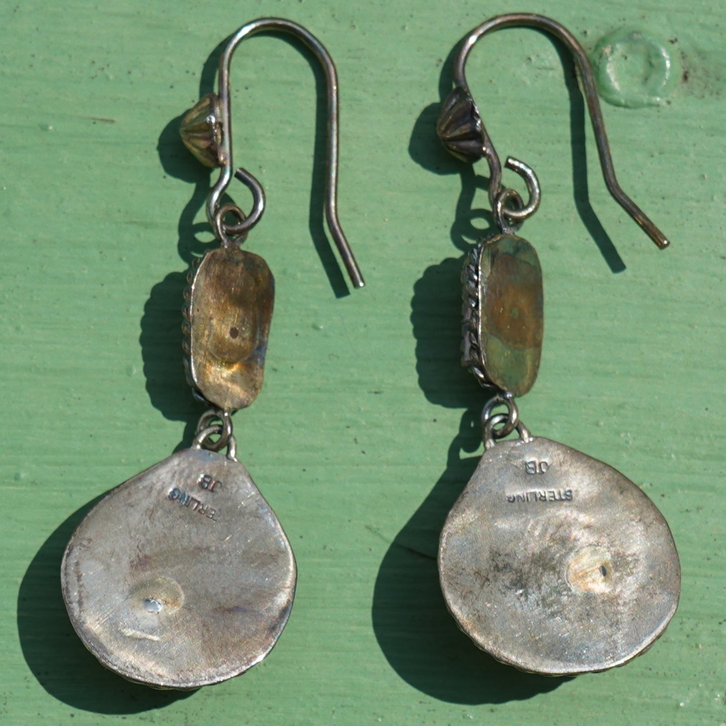 Vintage Navajo Natural Coral Earrings