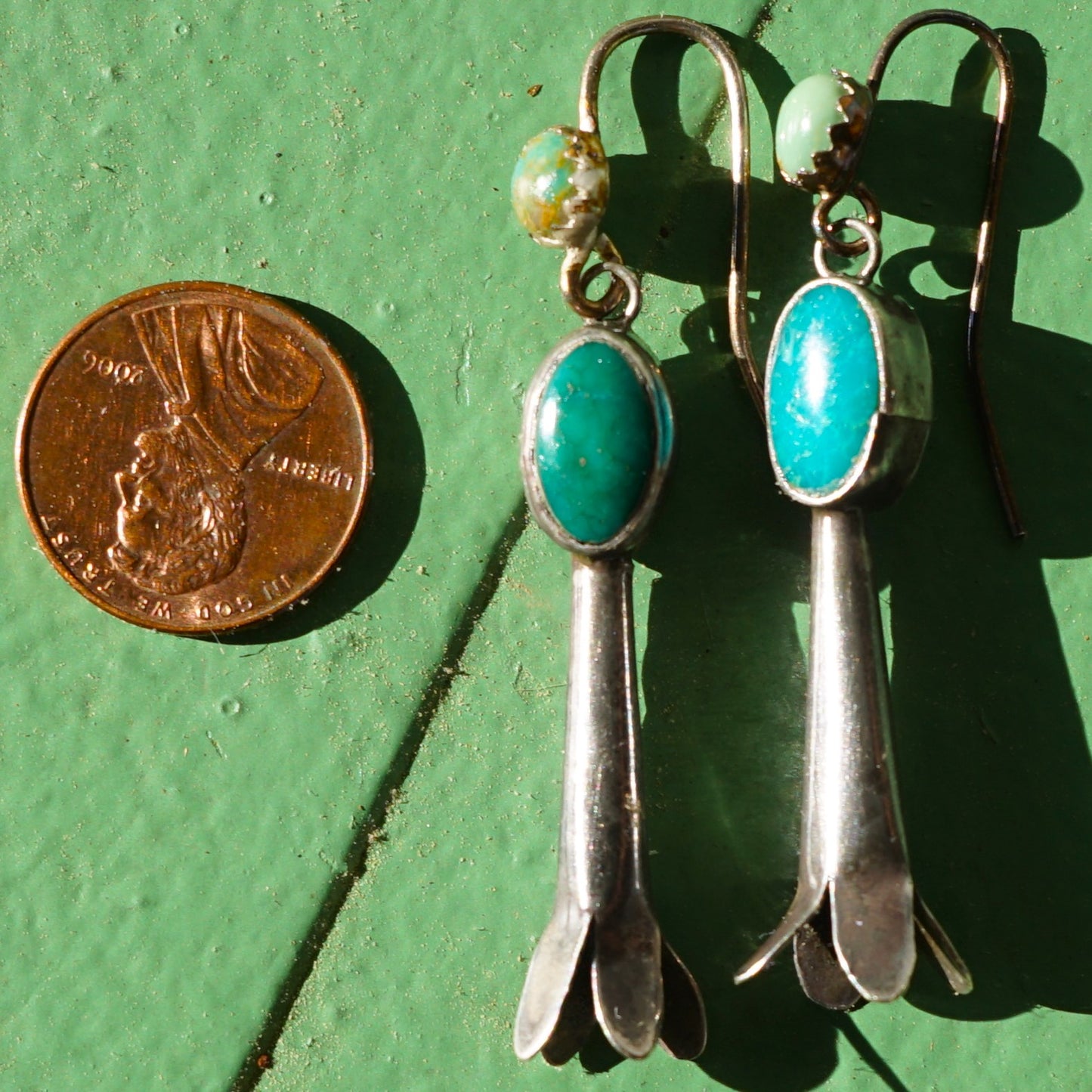 Vintage Squash Blossom Earrings