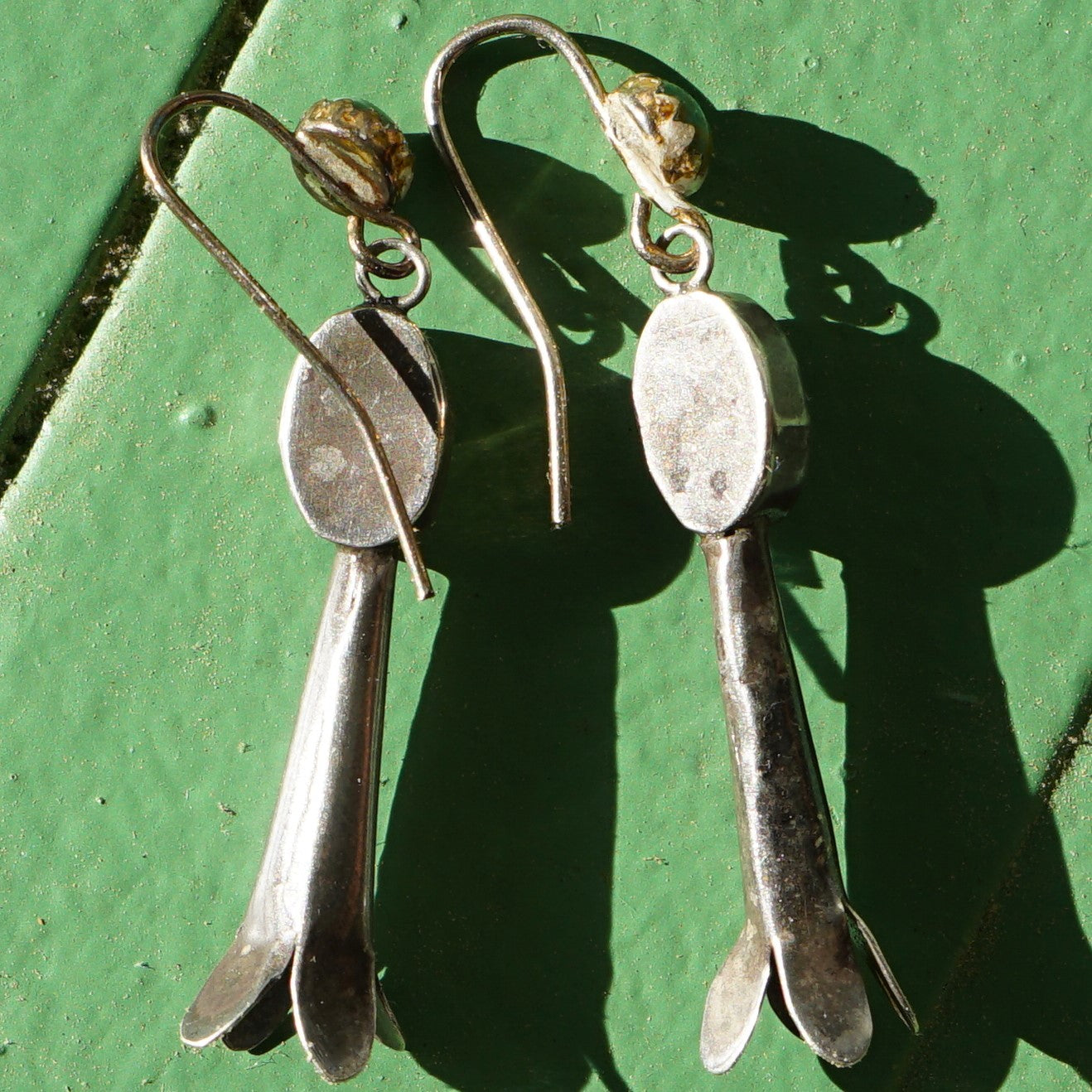 Vintage Squash Blossom Earrings