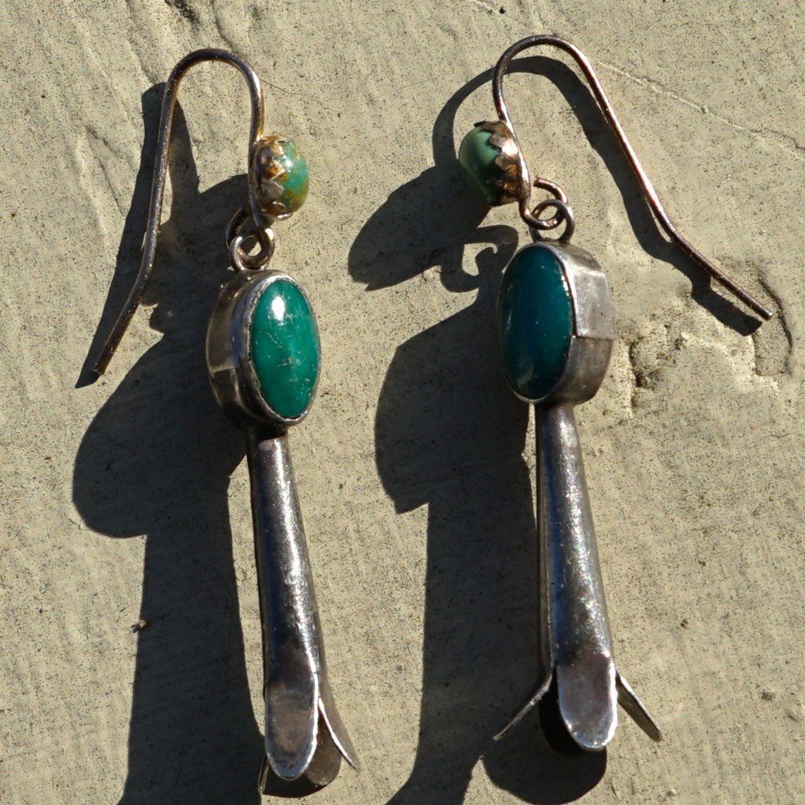 Vintage Squash Blossom Earrings