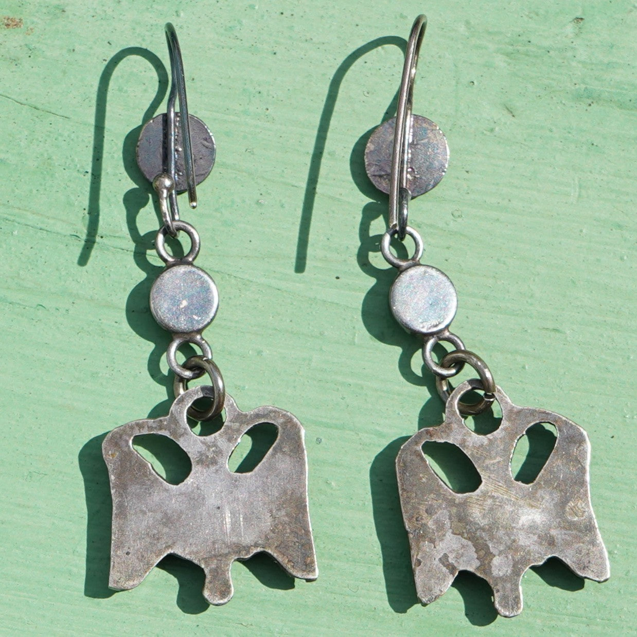 Vintage Zuni Butterfly Earrings