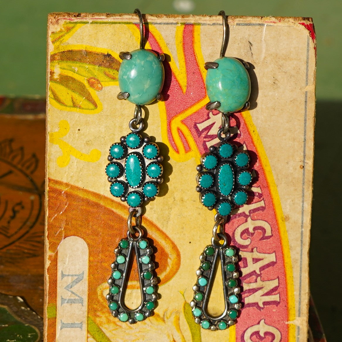 Vintage Turquoise Earrings