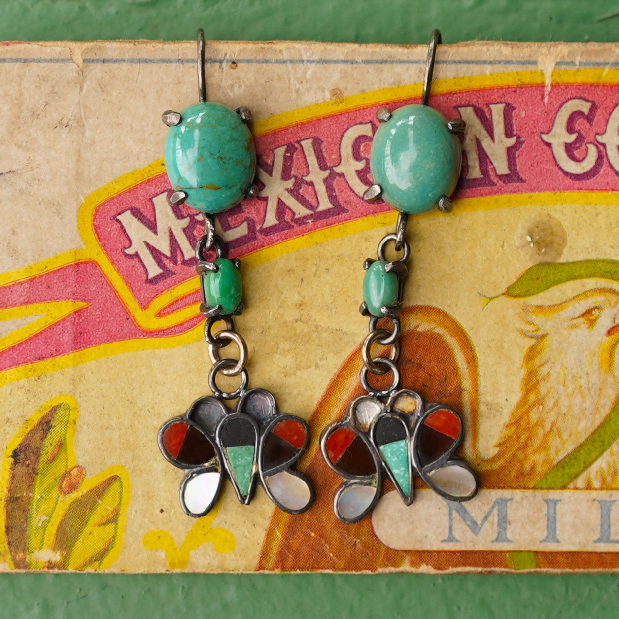 Zuni Butterfly Earrings