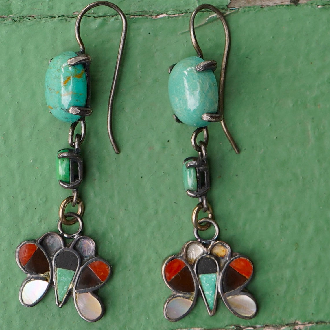 Zuni Butterfly Earrings