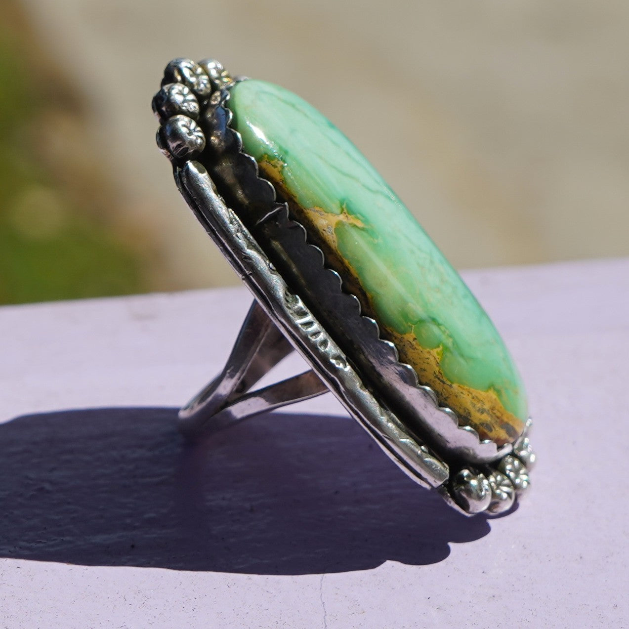 Vintage Navajo Royston Turquoise Ring