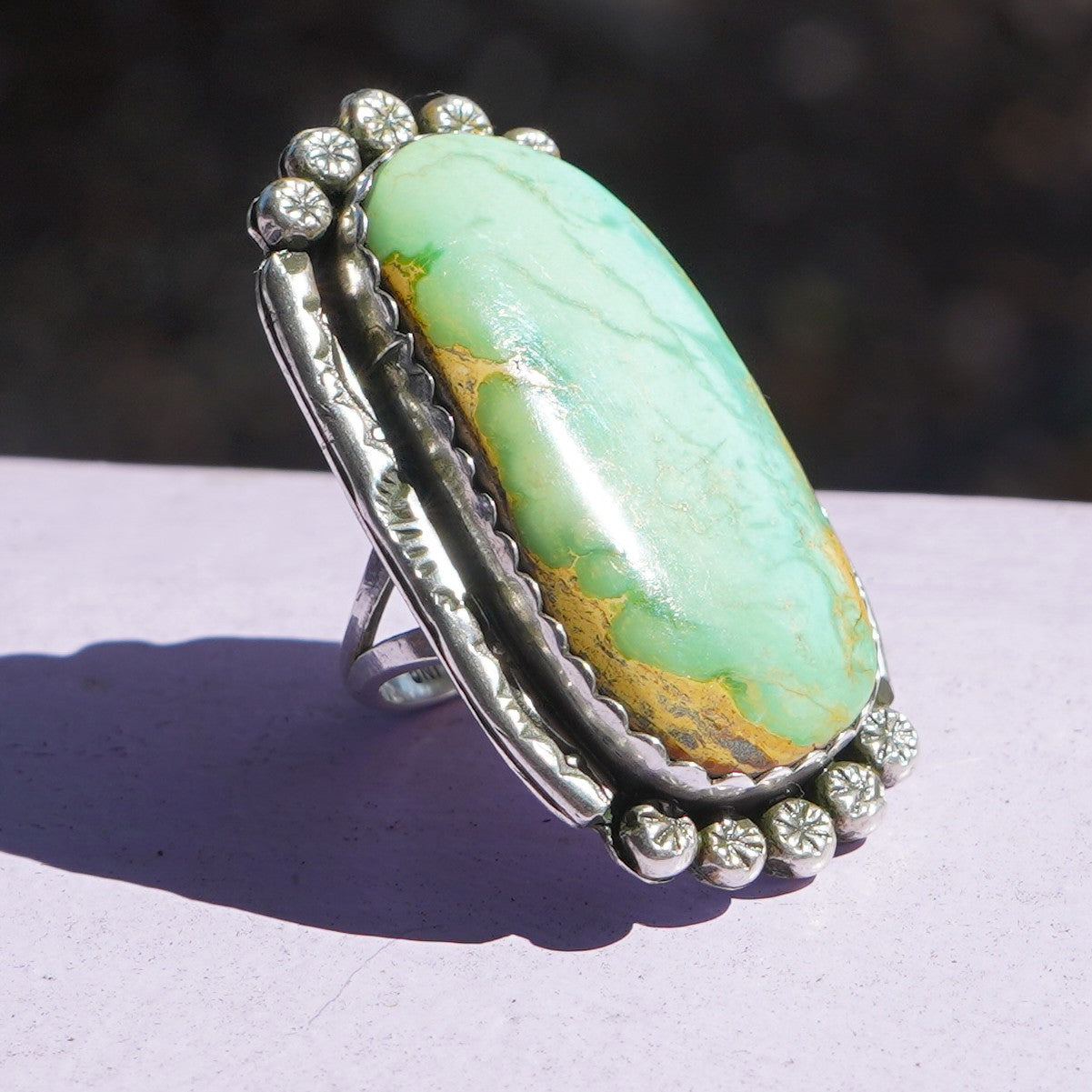 Vintage Navajo Royston Turquoise Ring