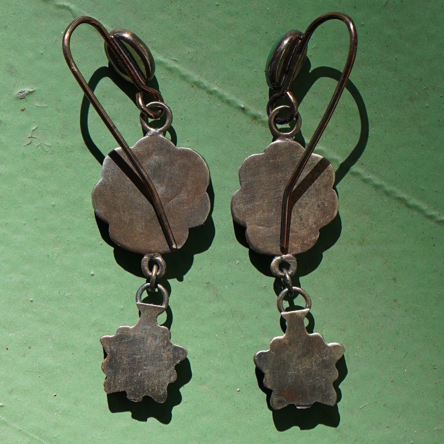 Vintage Cerrillos Turquoise Earrings