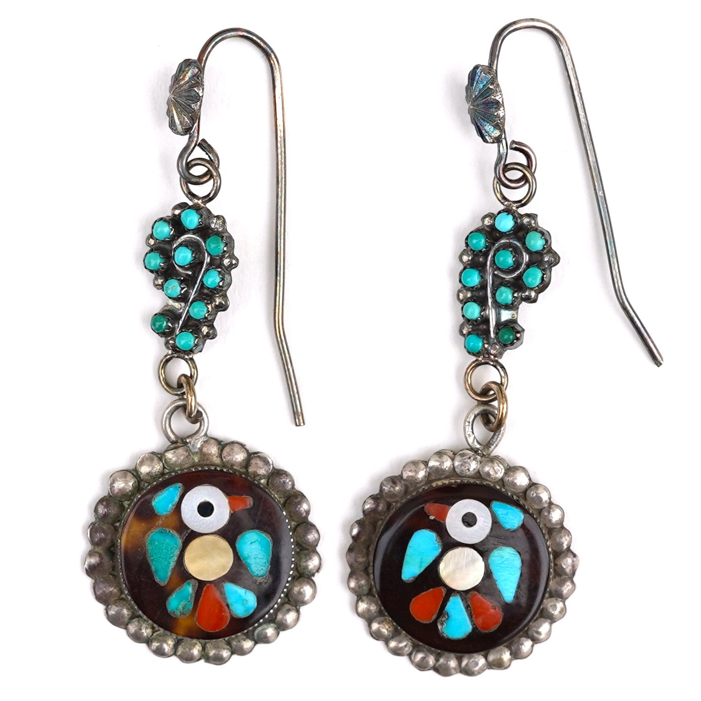 Vintage Peyote Bird Earrings