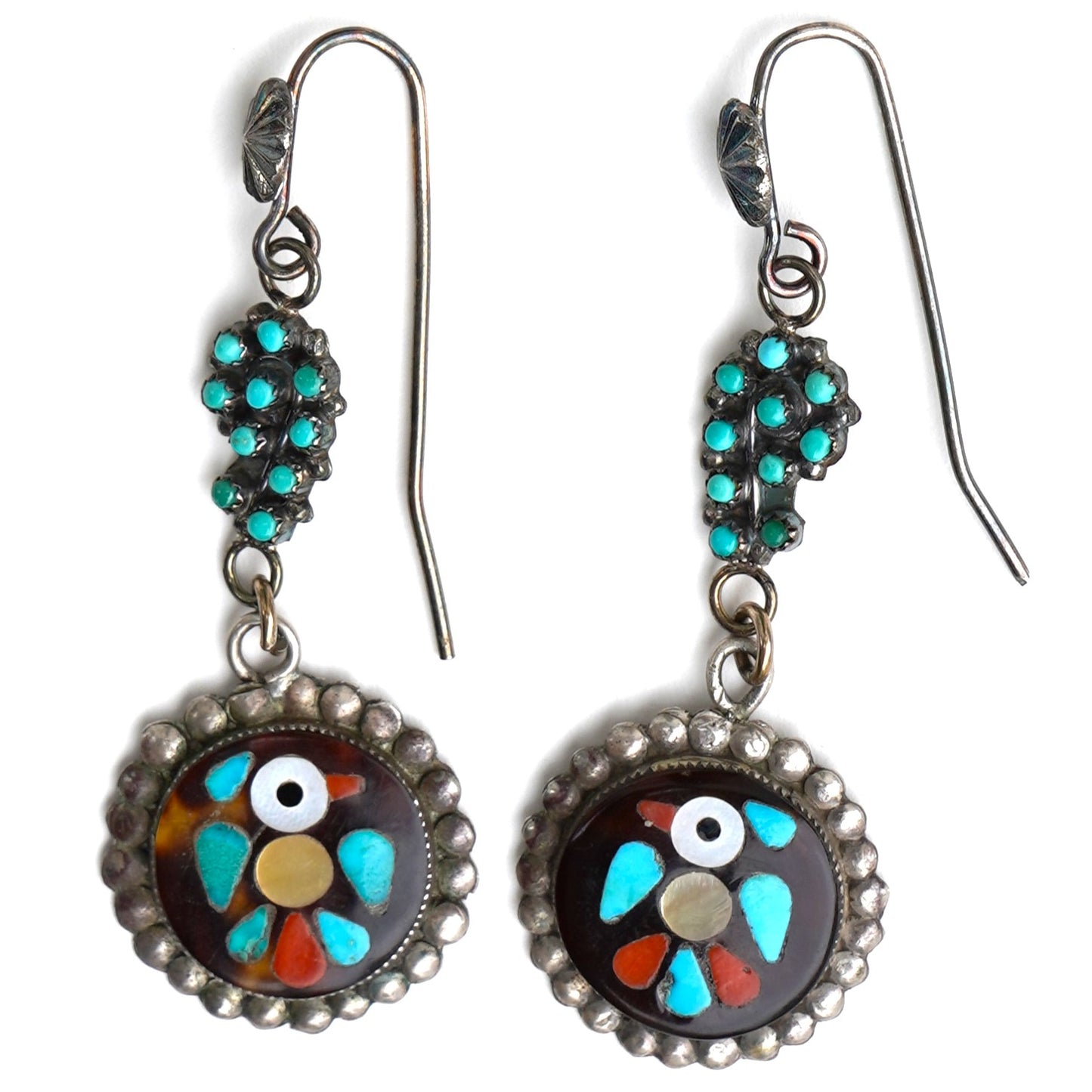 Vintage Peyote Bird Earrings