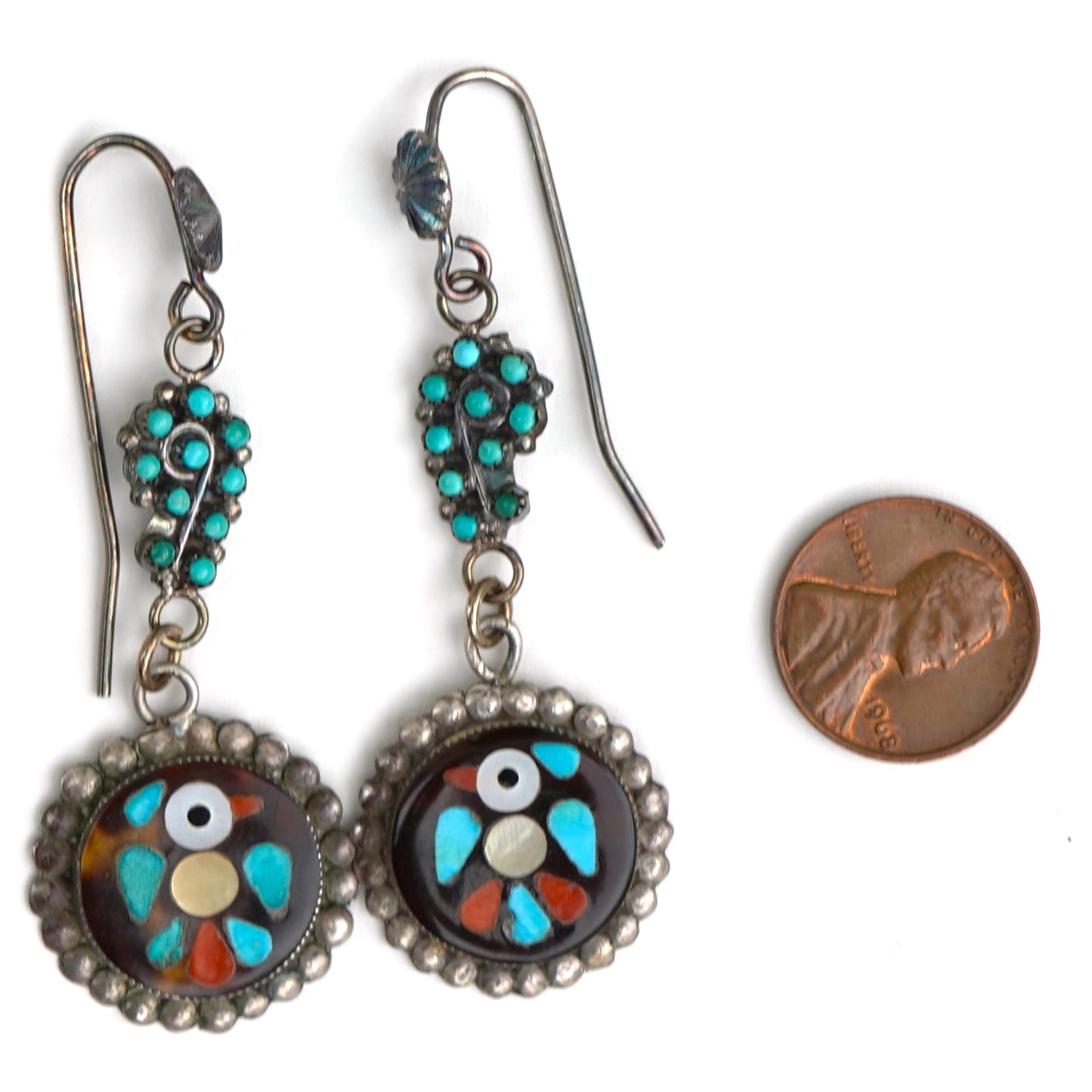 Vintage Peyote Bird Earrings