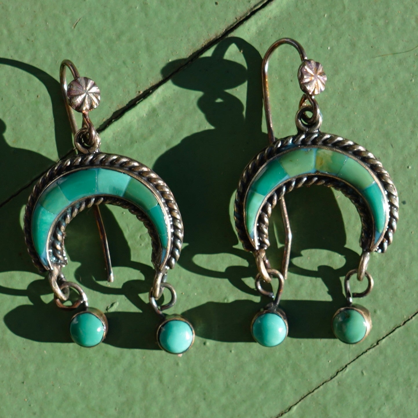 Vintage Federico Turquoise Earrings