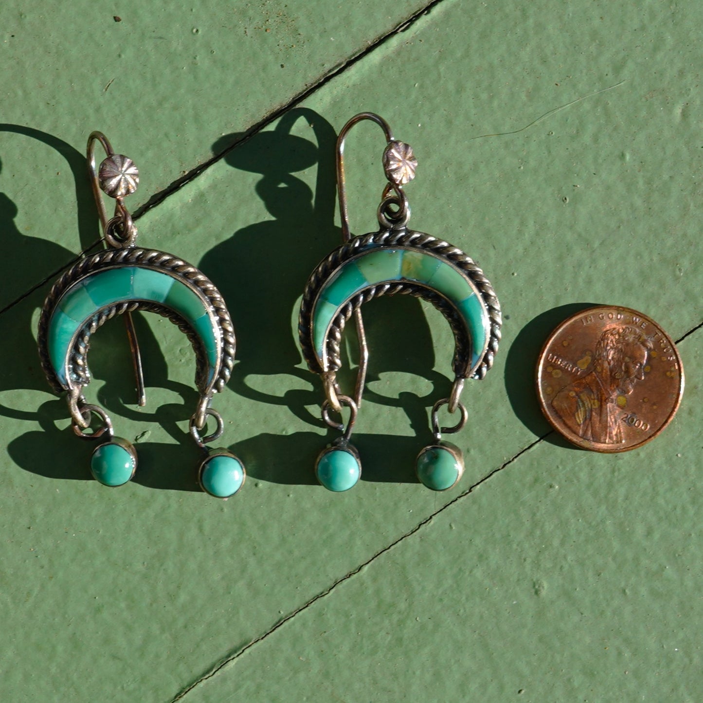 Vintage Federico Turquoise Earrings
